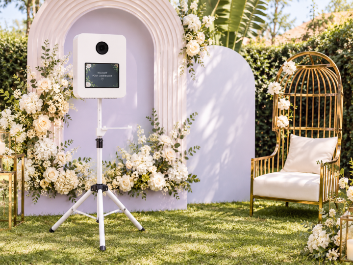 Photobooth blanc Bordeaux